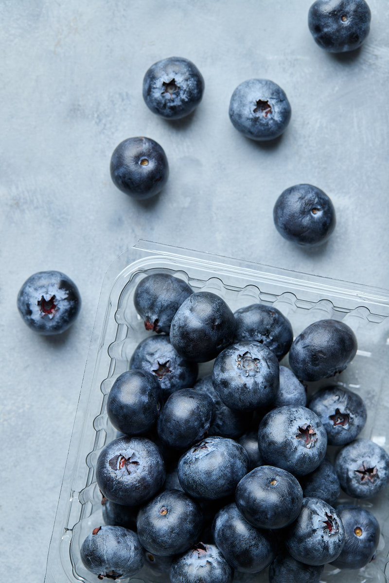 Choose the freshest blueberries are best.