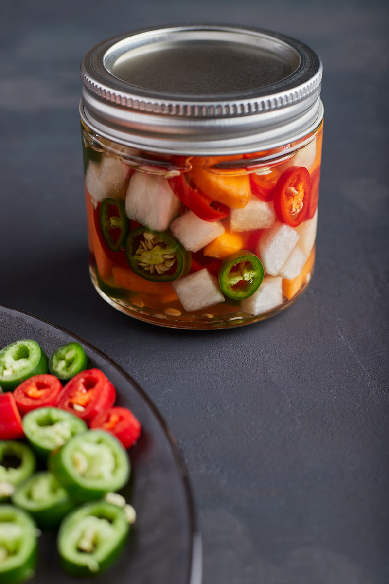 Quick Pickle Veggies