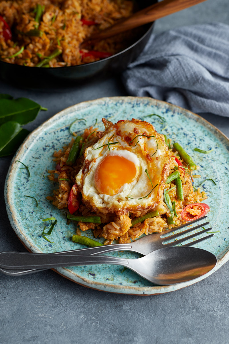 Fried Rice with Curry Lunch and Dinner