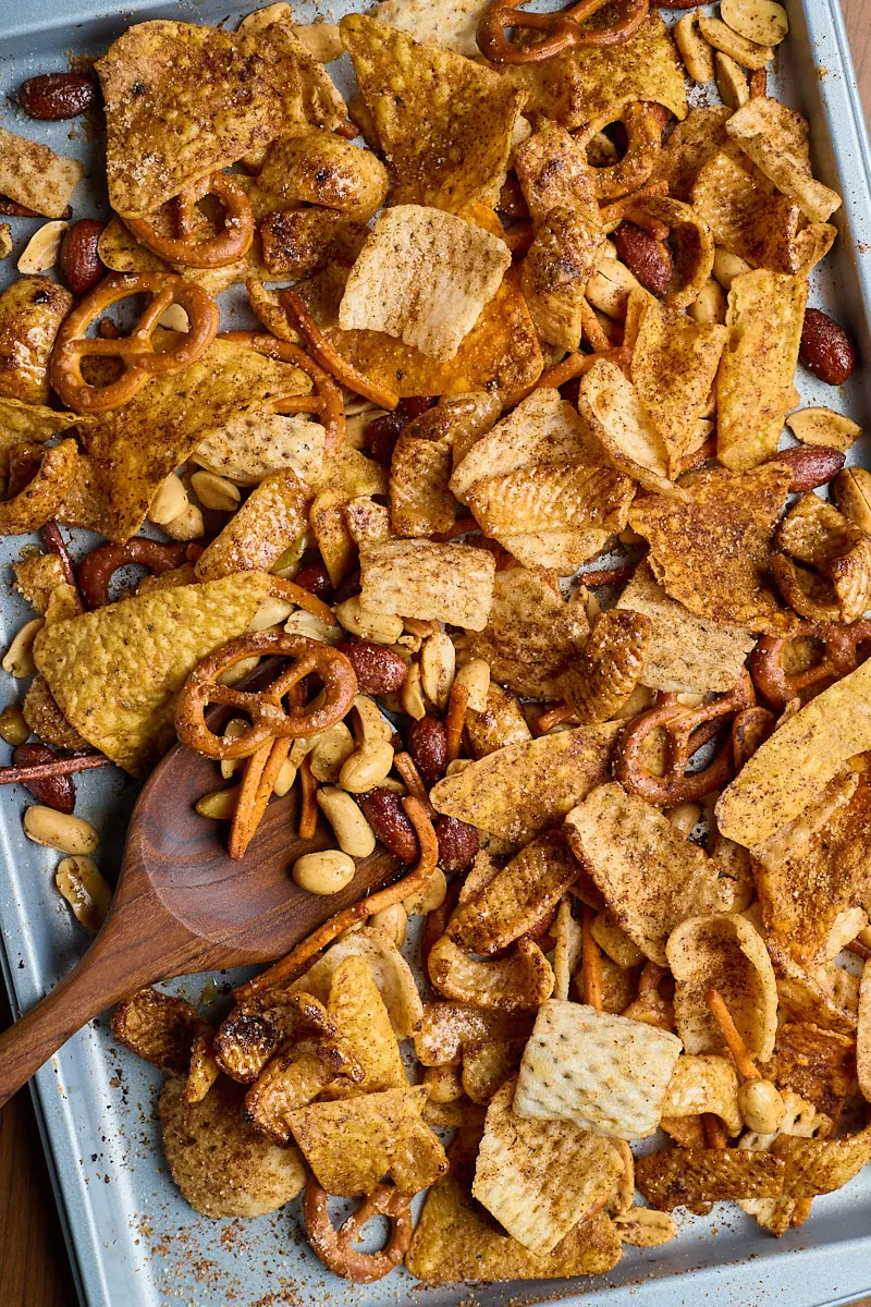 Roasted party mix