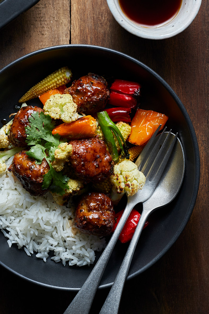 Pork Meatball Teriyaki Make Ahead Recipe