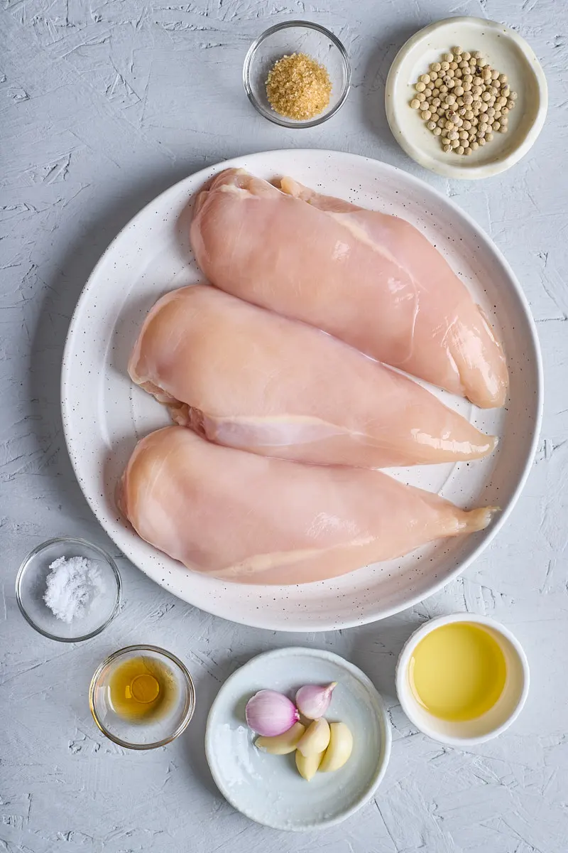 Recipe marinate for tender chicken.