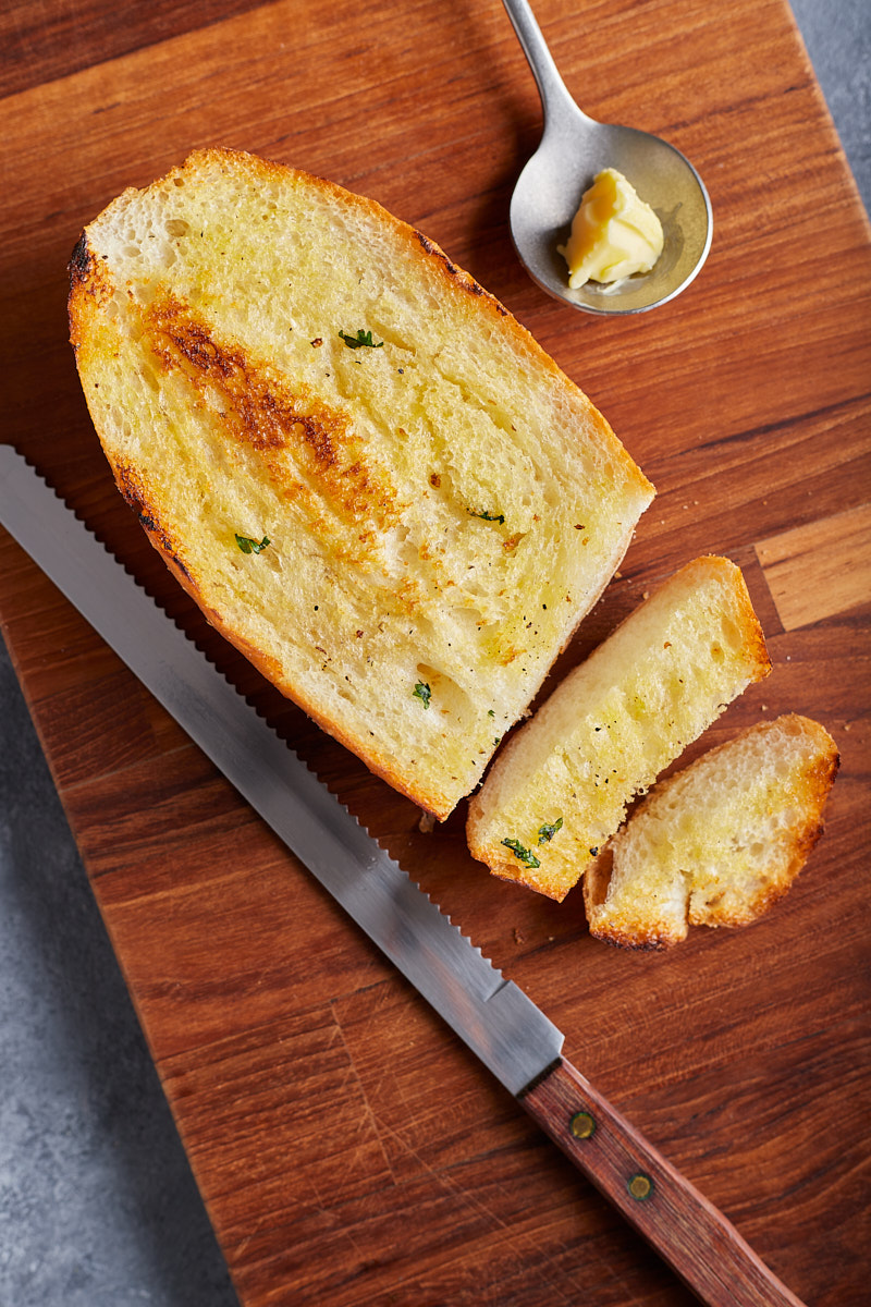 Delicious Toast Bread with Butter