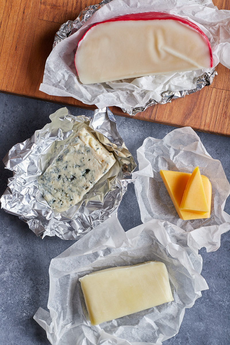 Kitchen tips to store leftover cheese.