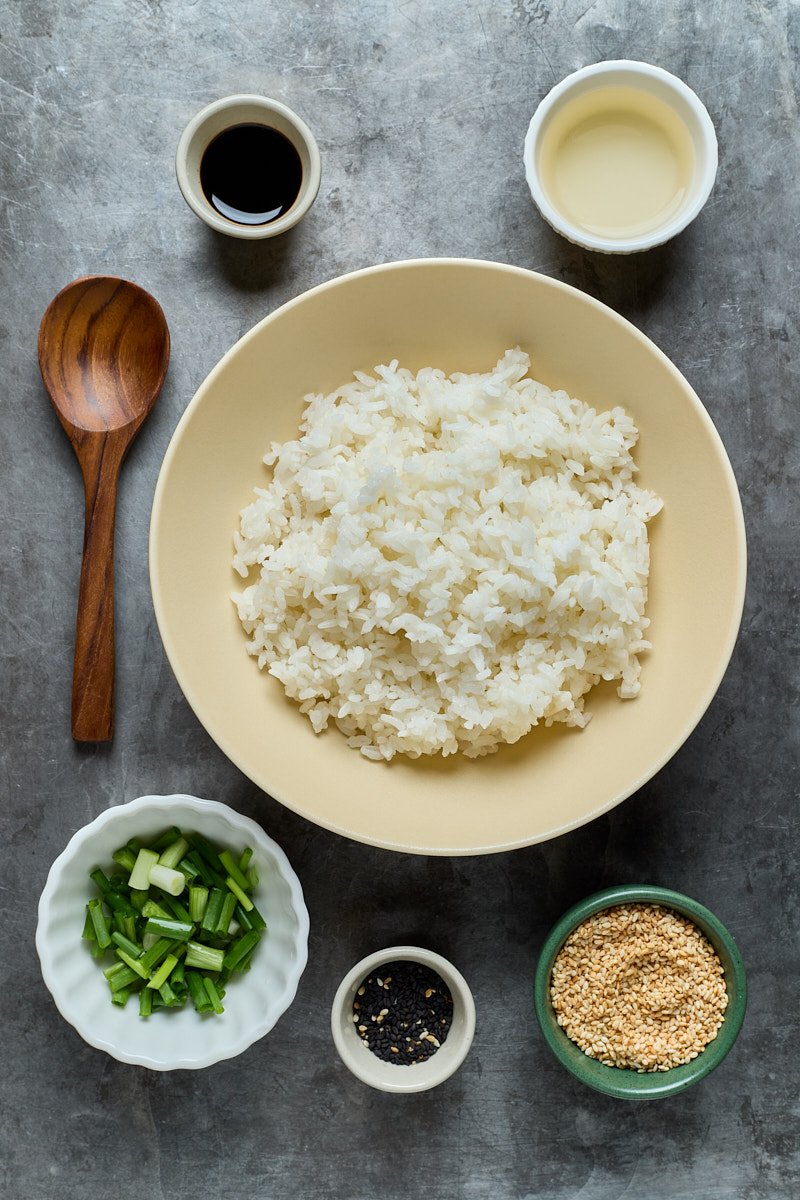 Sushi-seasoned rice to make at home.