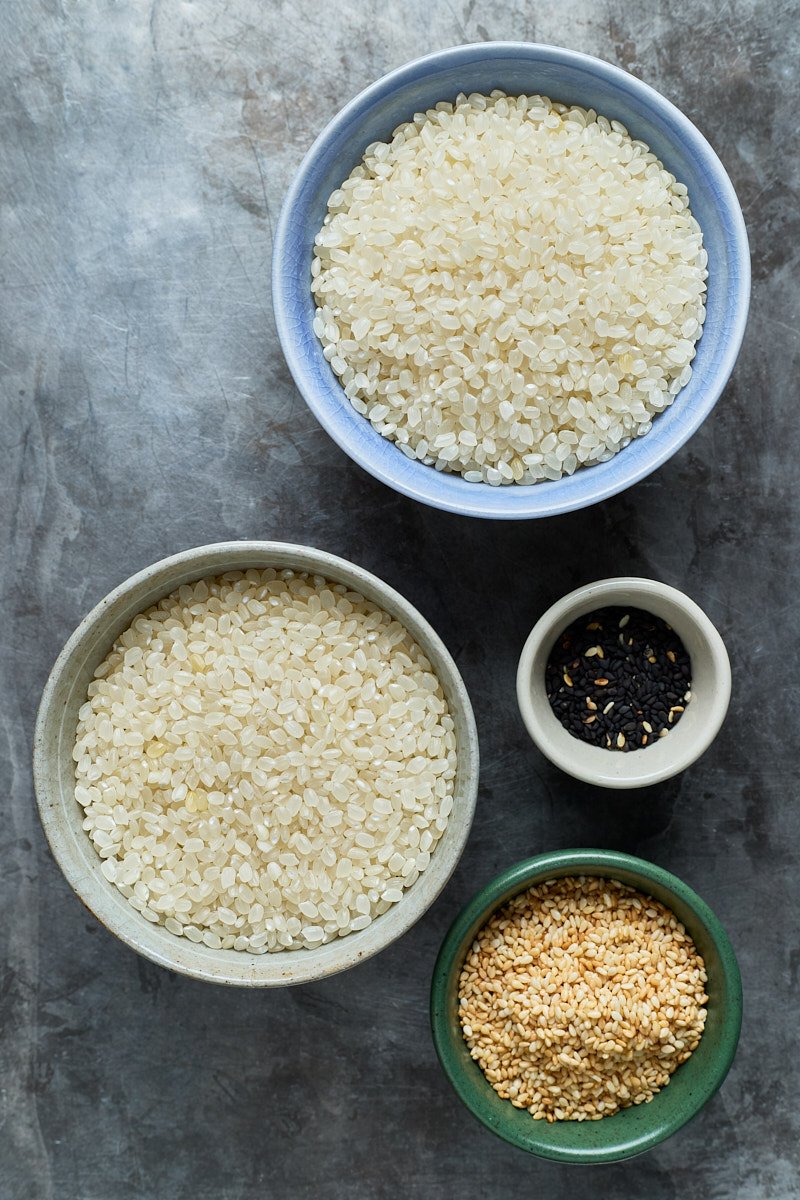 Japanese short-grain rice for sushi rice