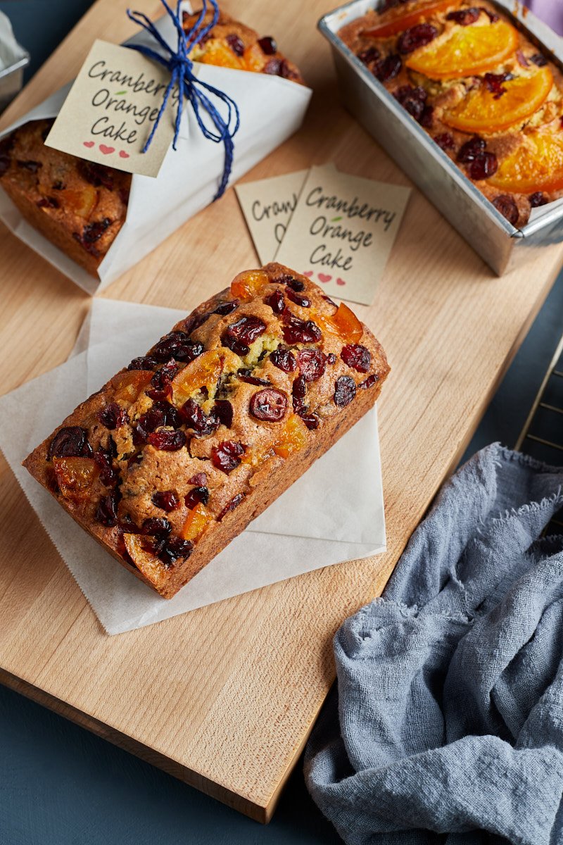 Cranberry Orange Loaf Cake